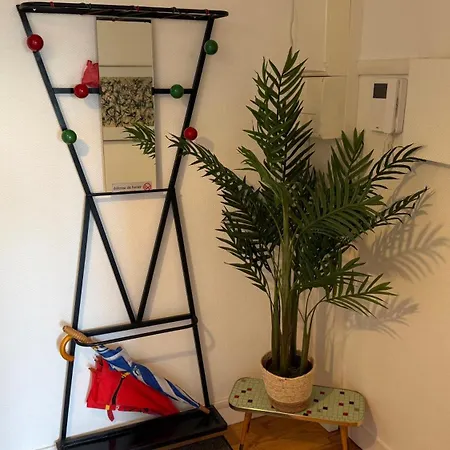 Au Design Retro Avec Ascenseur, Balcon Et Vue Panoramique 公寓
