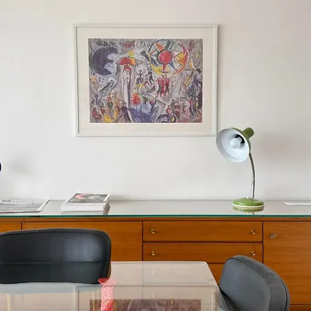 Au Design Retro Avec Ascenseur, Balcon Et Vue Panoramique 公寓 勒阿弗尔