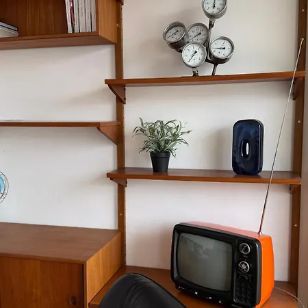 Au Design Retro Avec Ascenseur, Balcon Et Vue Panoramique 勒阿弗尔