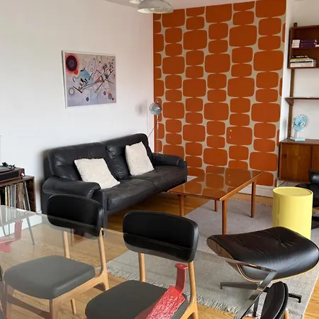 Au Design Retro Avec Ascenseur, Balcon Et Vue Panoramique 勒阿弗尔
